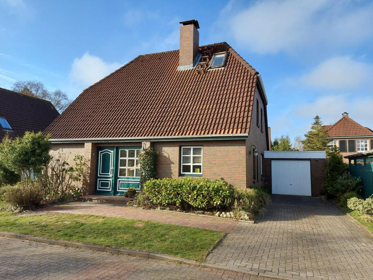 Villa Ferienhaus Blaue Nordseewelle Esens Exterior foto