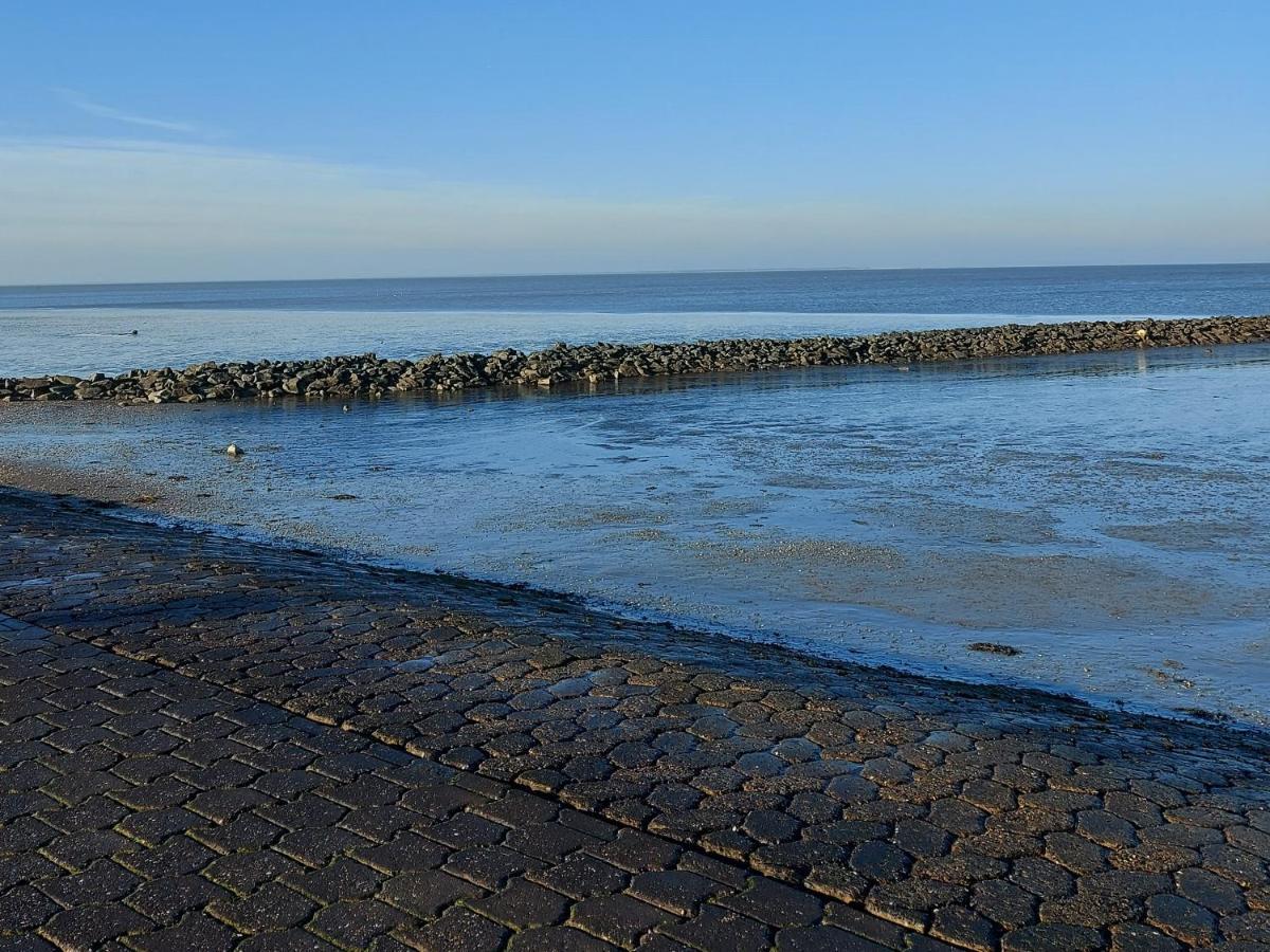 Villa Ferienhaus Blaue Nordseewelle Esens Exterior foto
