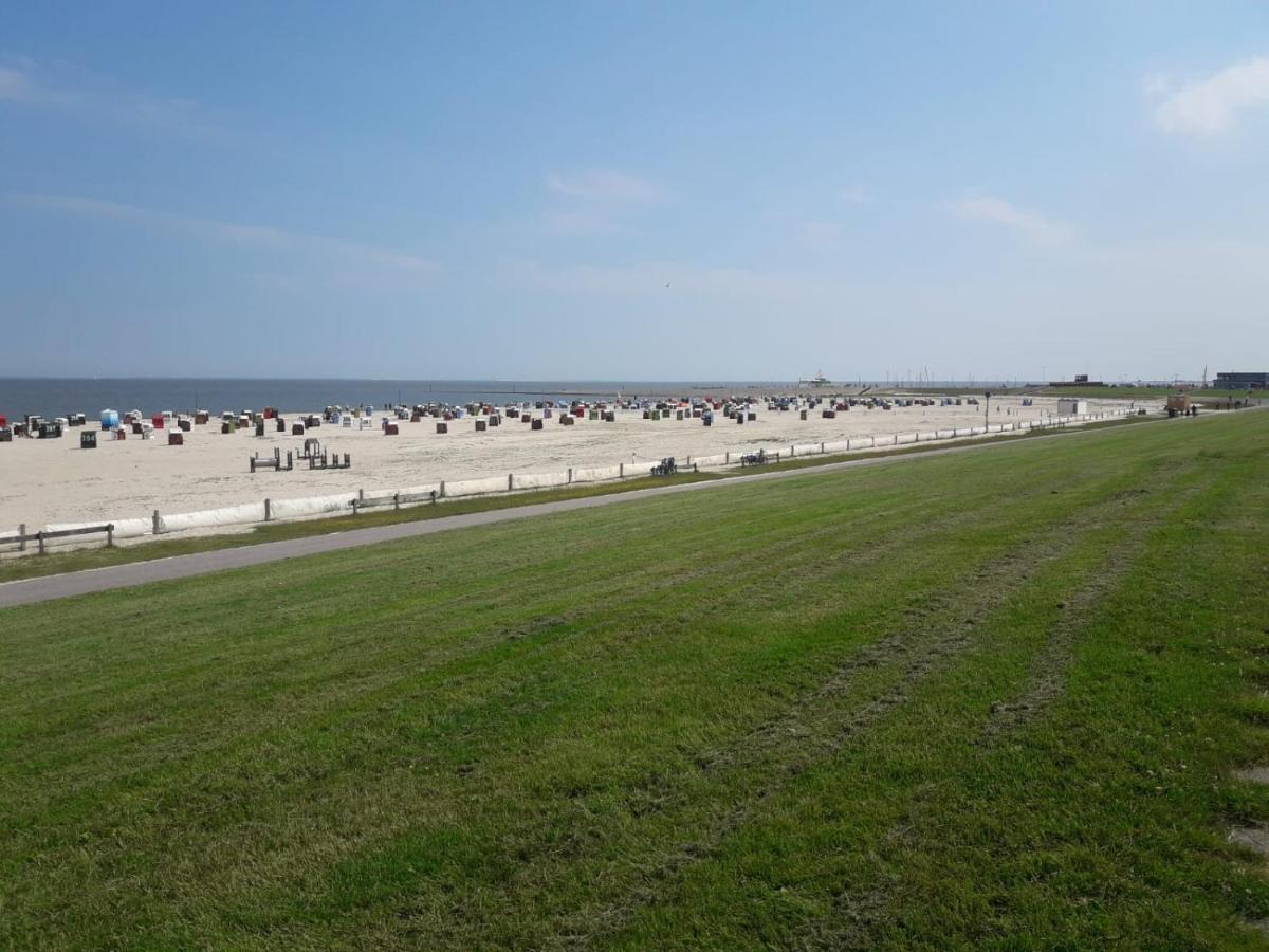 Villa Ferienhaus Blaue Nordseewelle Esens Exterior foto